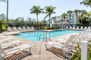 Resort-style swimming pool